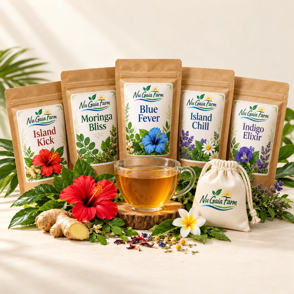 Island Wellness Family Pack · Nu Gaia Farm product illustration